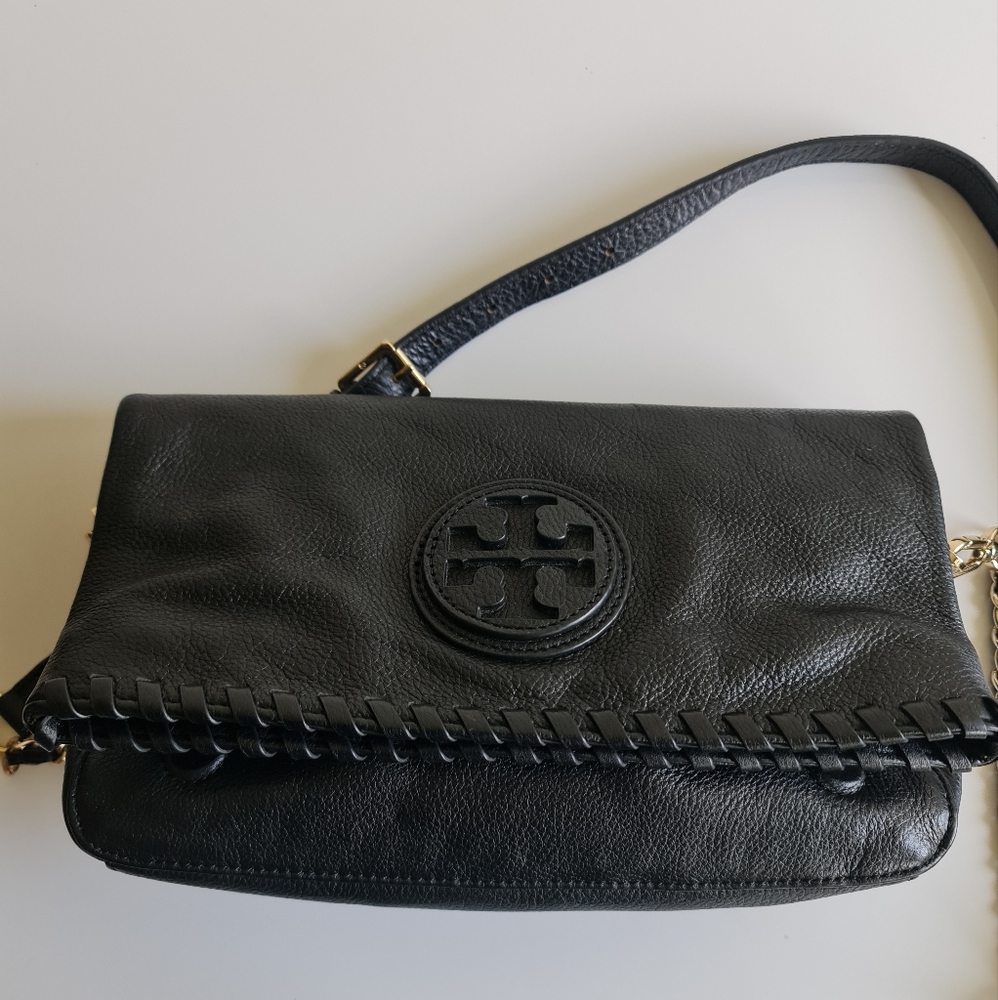Tory Burch Black Leather Crossbody Bag - Picture 9 of 17